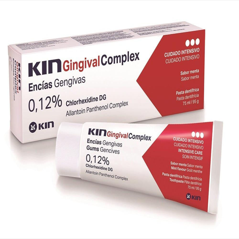 Crema Dental Kin Menta Gingival Complex Caj 1 Tub 75 Ml img #1