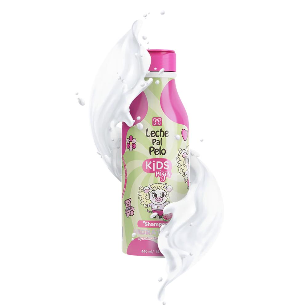 Leche Pal Pelo Kids Rizos Shampoo Hidratante 440Ml