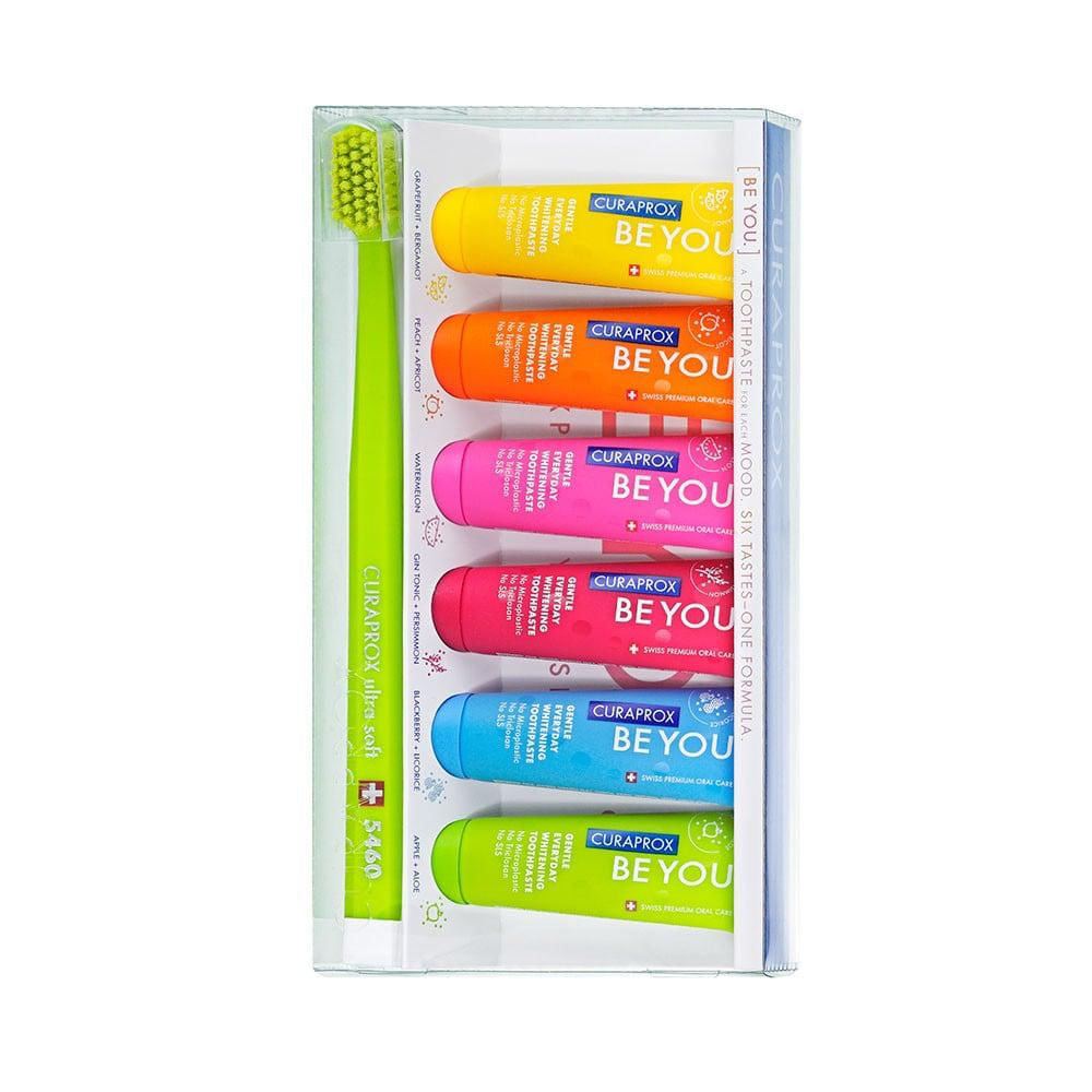 Cepillo Dental + 6 Cremas Dentales 10Ml Curaprox Kit 1 Kit 1 U img #1