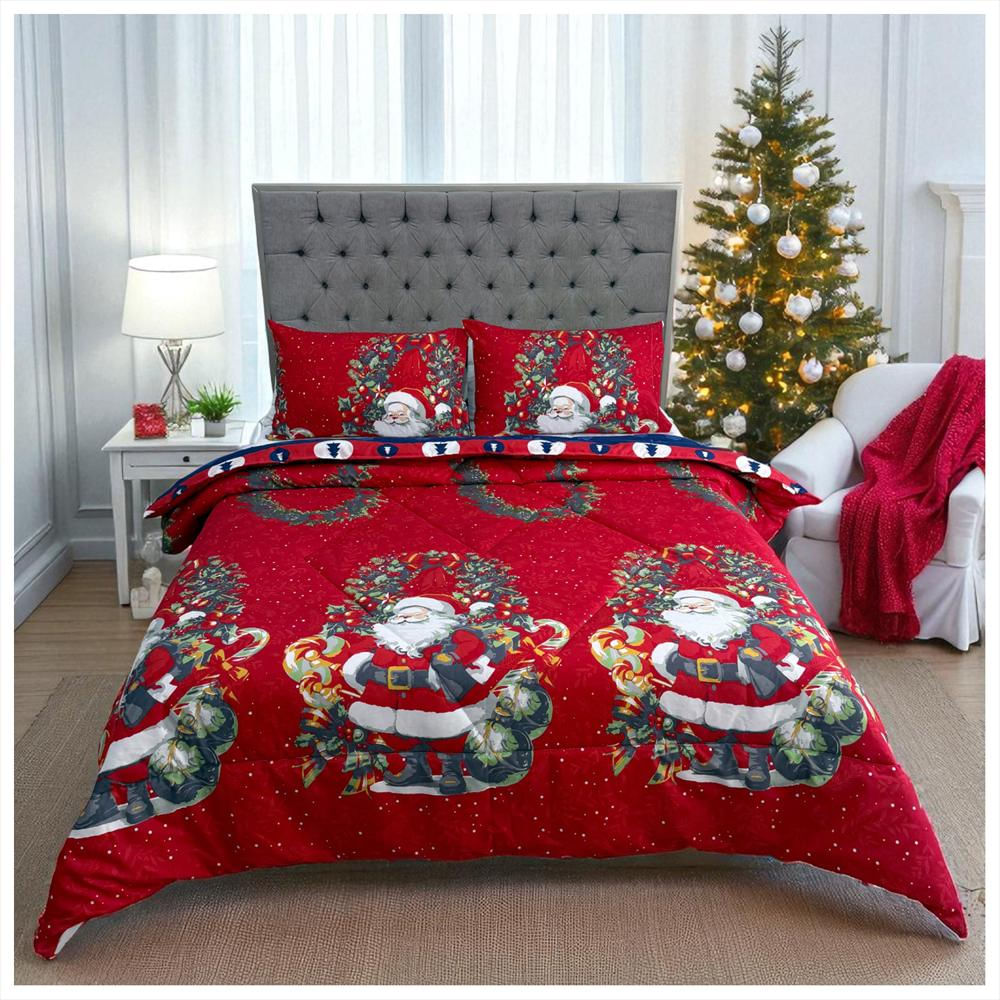Edredon Doble Faz Navidad Cama Doble 7273 img #1