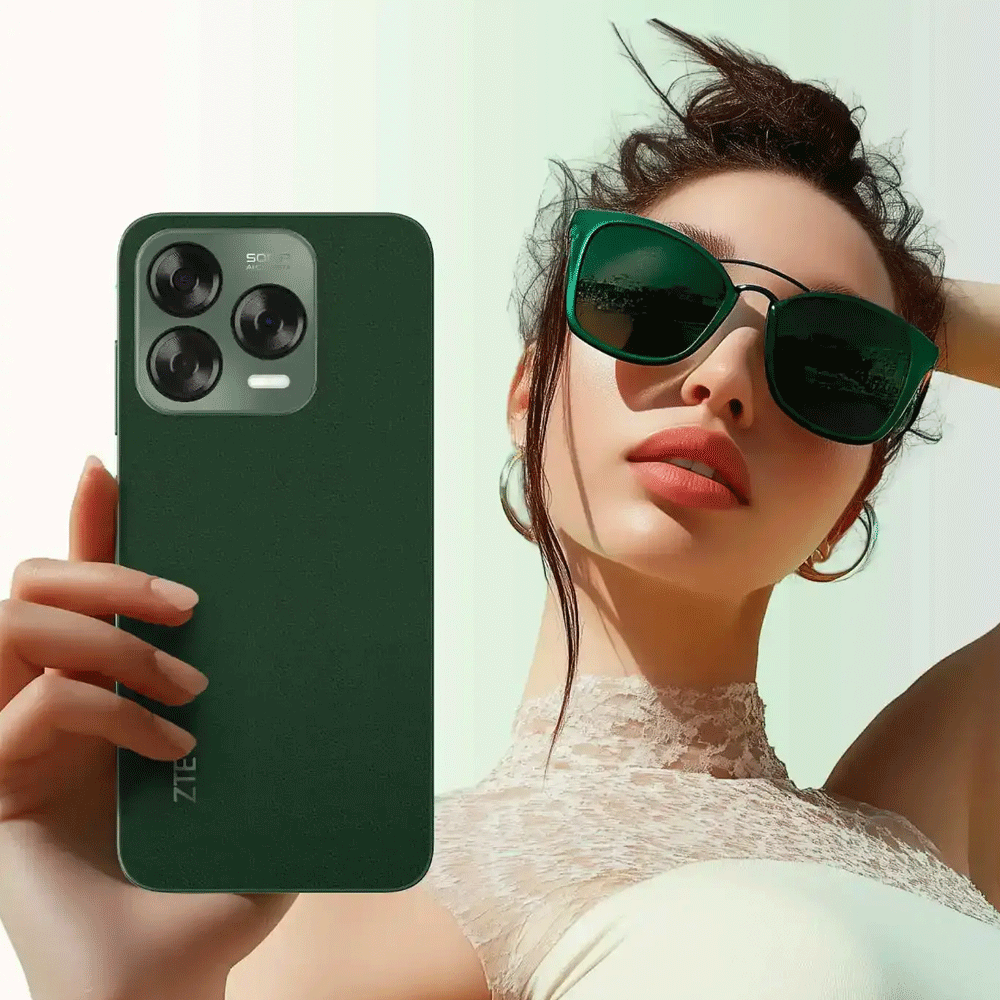 Celular Zte Blade V70 Design 4G 256 Gb 8 Ram Verde img #3