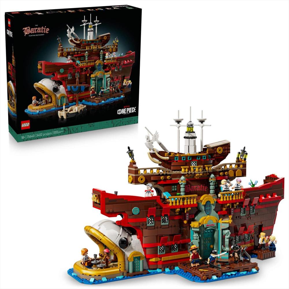 Lego One Piece 75640 The Baratie Floating Restaurant 3.402 img #2