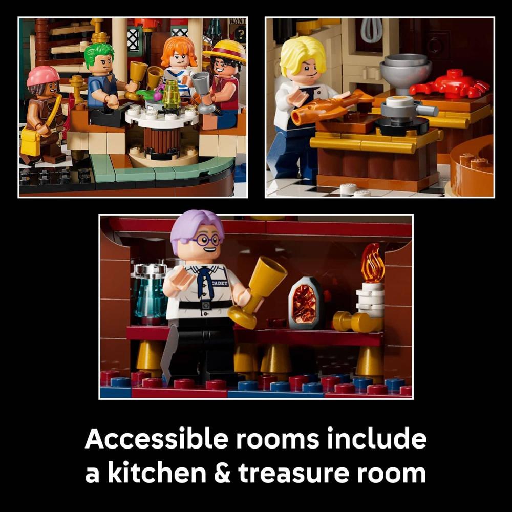 Lego One Piece 75640 The Baratie Floating Restaurant 3.402 img #5