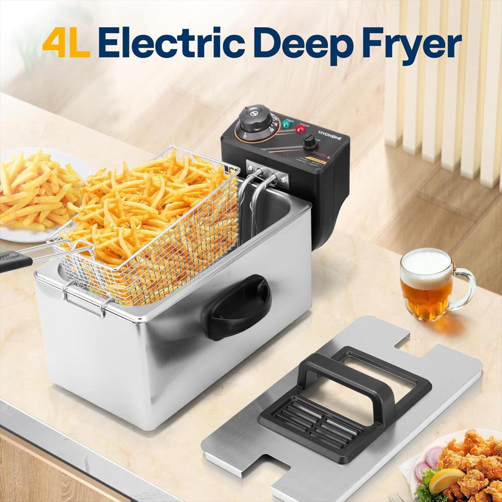 Freidora Eléctrica Specstar 4 Litros Vh1596us img #4