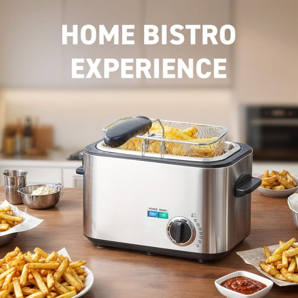 Freidora Eléctrica Elite Cuisine 11 Litros 1200 W Con Control De Temperatura img #2