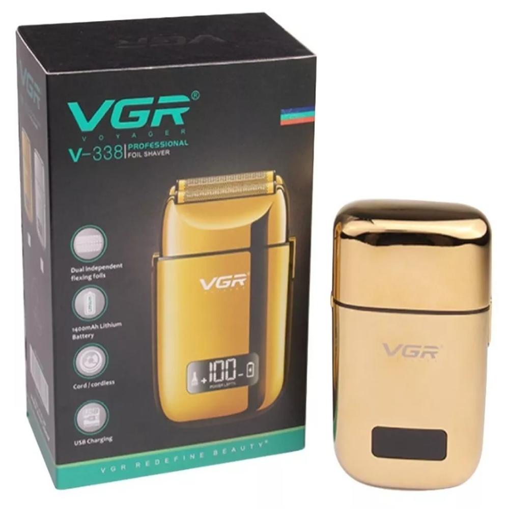 Afeitadora Shaver Vgr 338 Recargable Digital Profesional