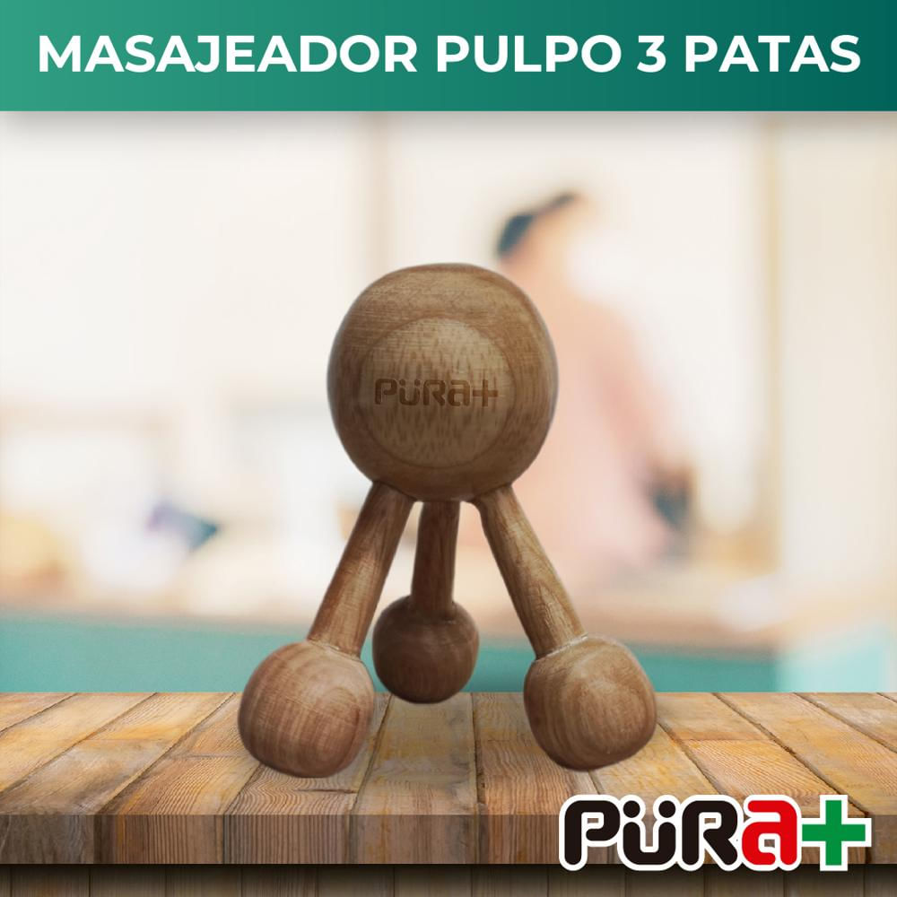 Maderoterapia Masajeador Pulpo 3 Patas img #1