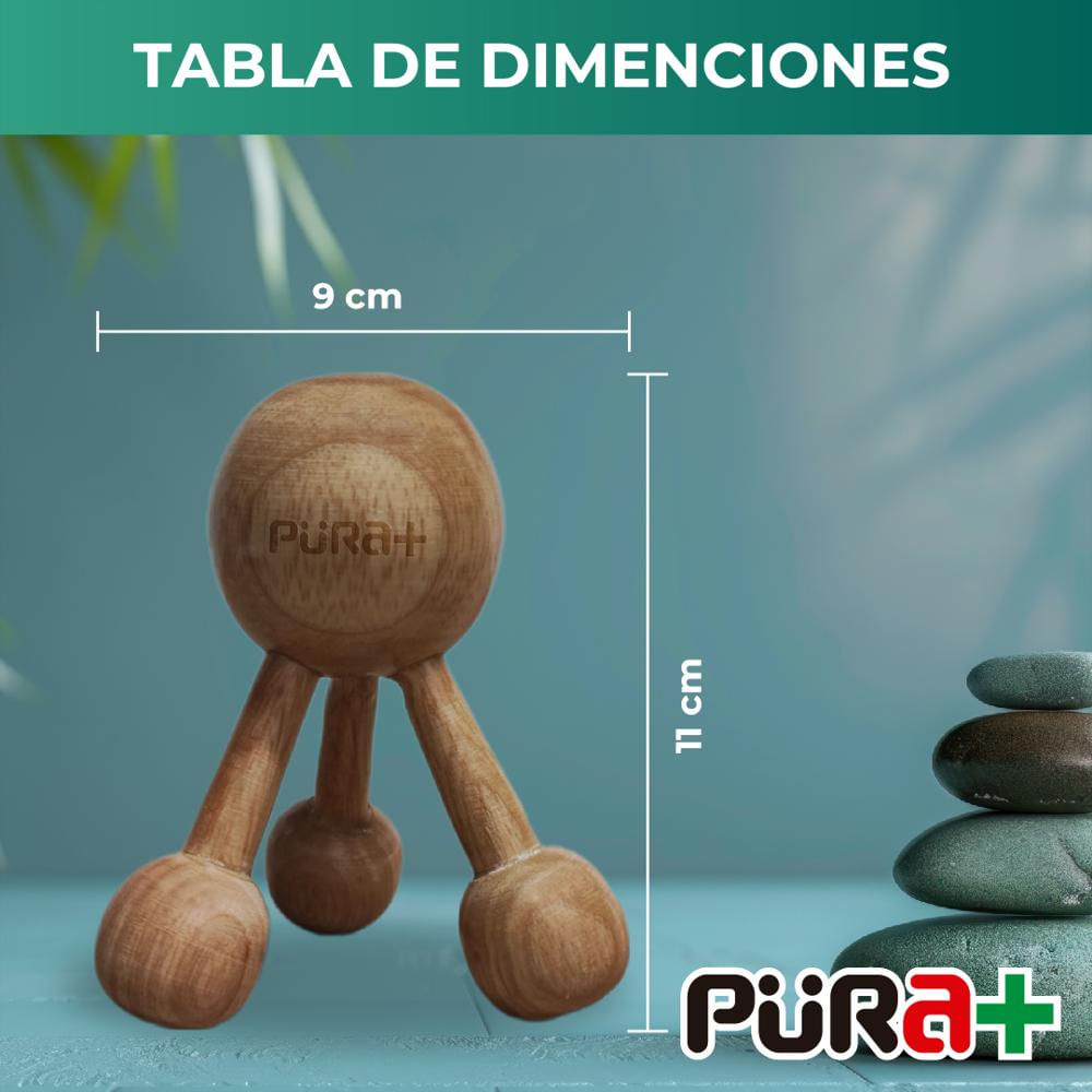 Maderoterapia Masajeador Pulpo 3 Patas img #4