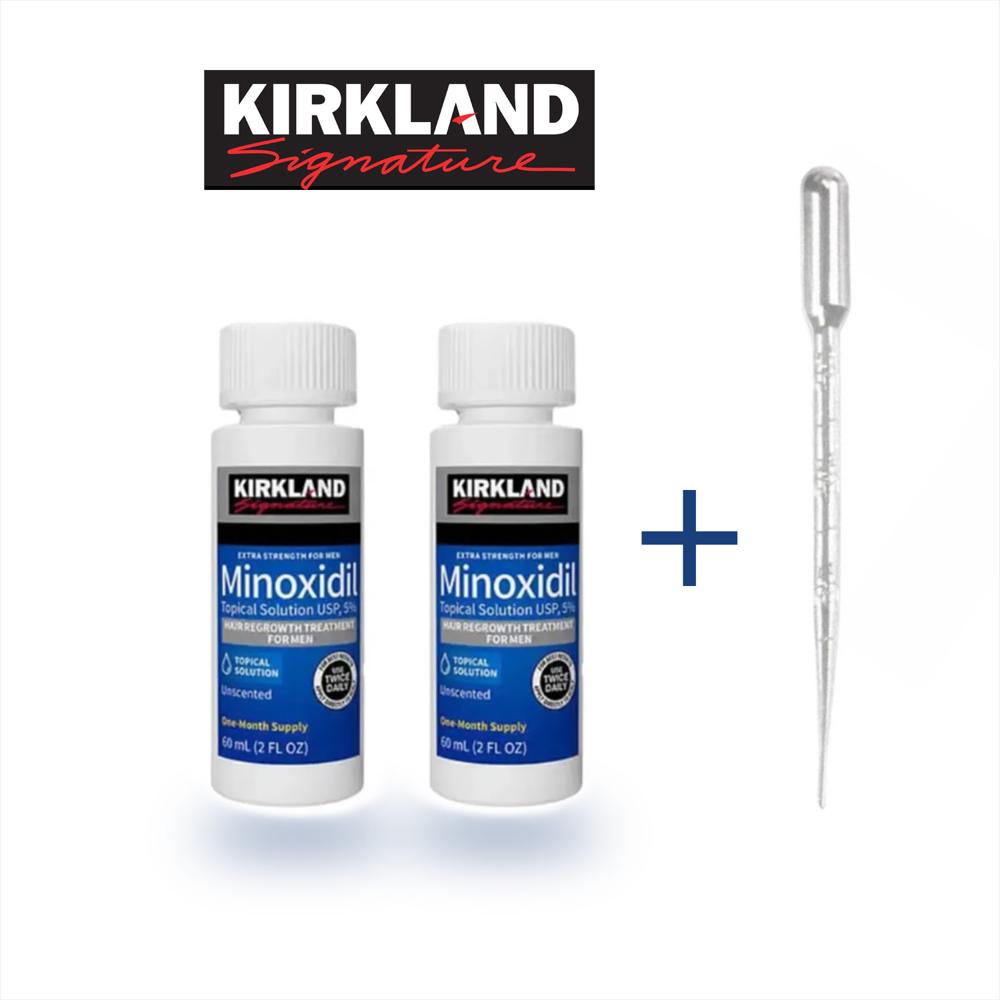 Minoxidil Kirkland 5% Importado 2Unidades