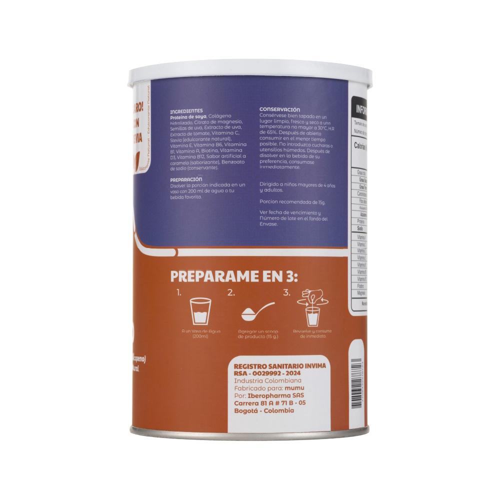 Colageno Hidrolizado Caramelo Mumu 500 Gr img #4