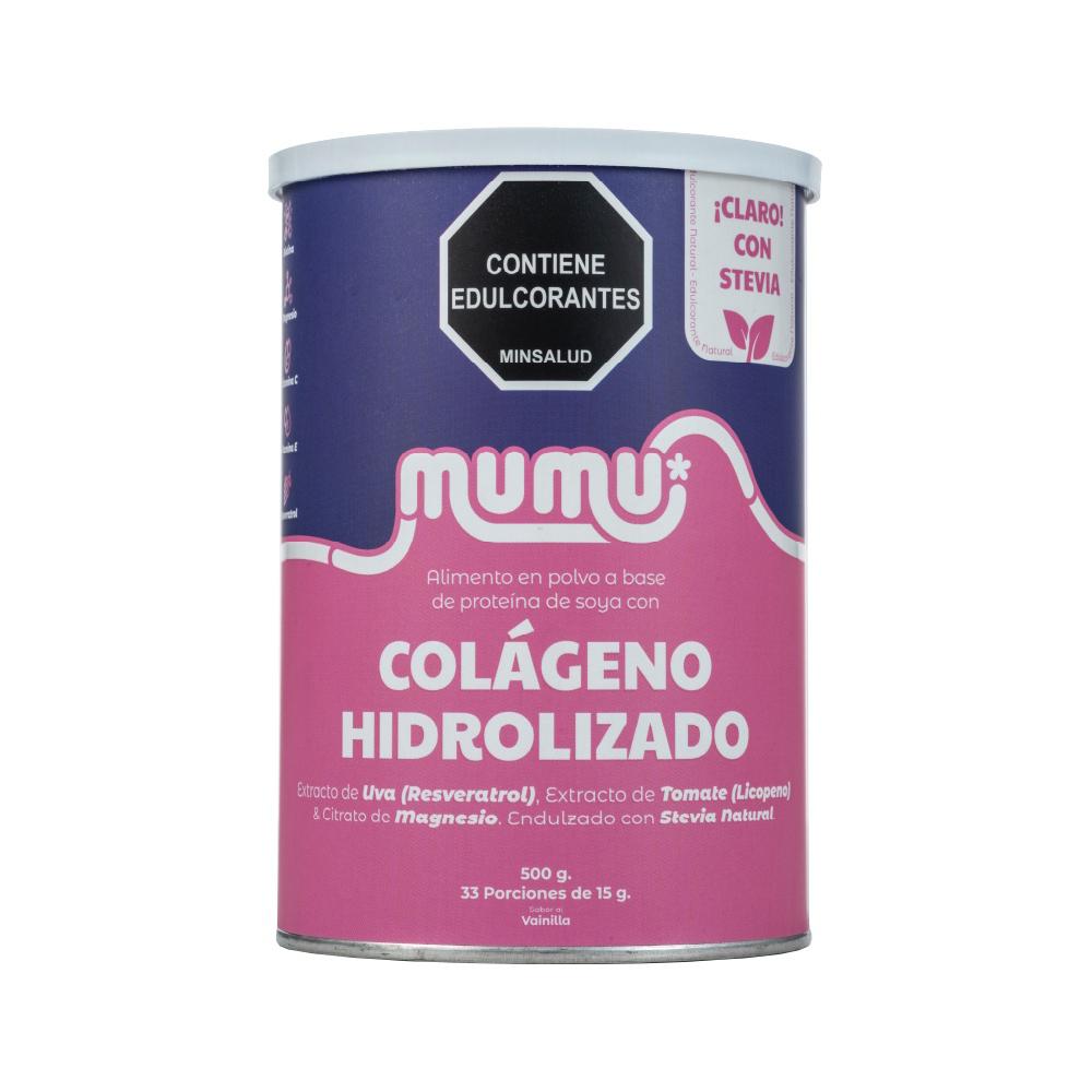 Colageno Hidrolizado Vainilla Mumu 500 Gr
