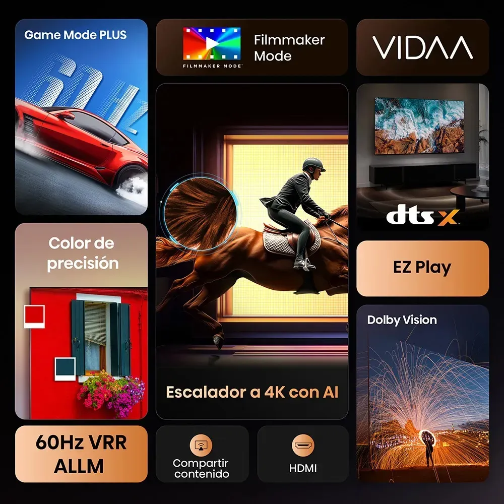 Televisor Hisense 65 Pulgadas Uhd 4K A5nv img #3