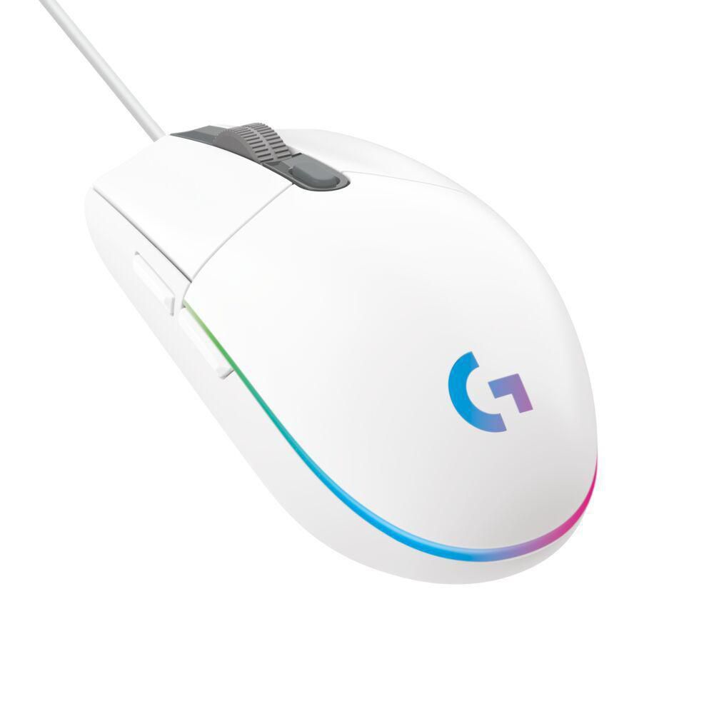 Mouse Gaming G203 Blanco LOGITECH 910005791