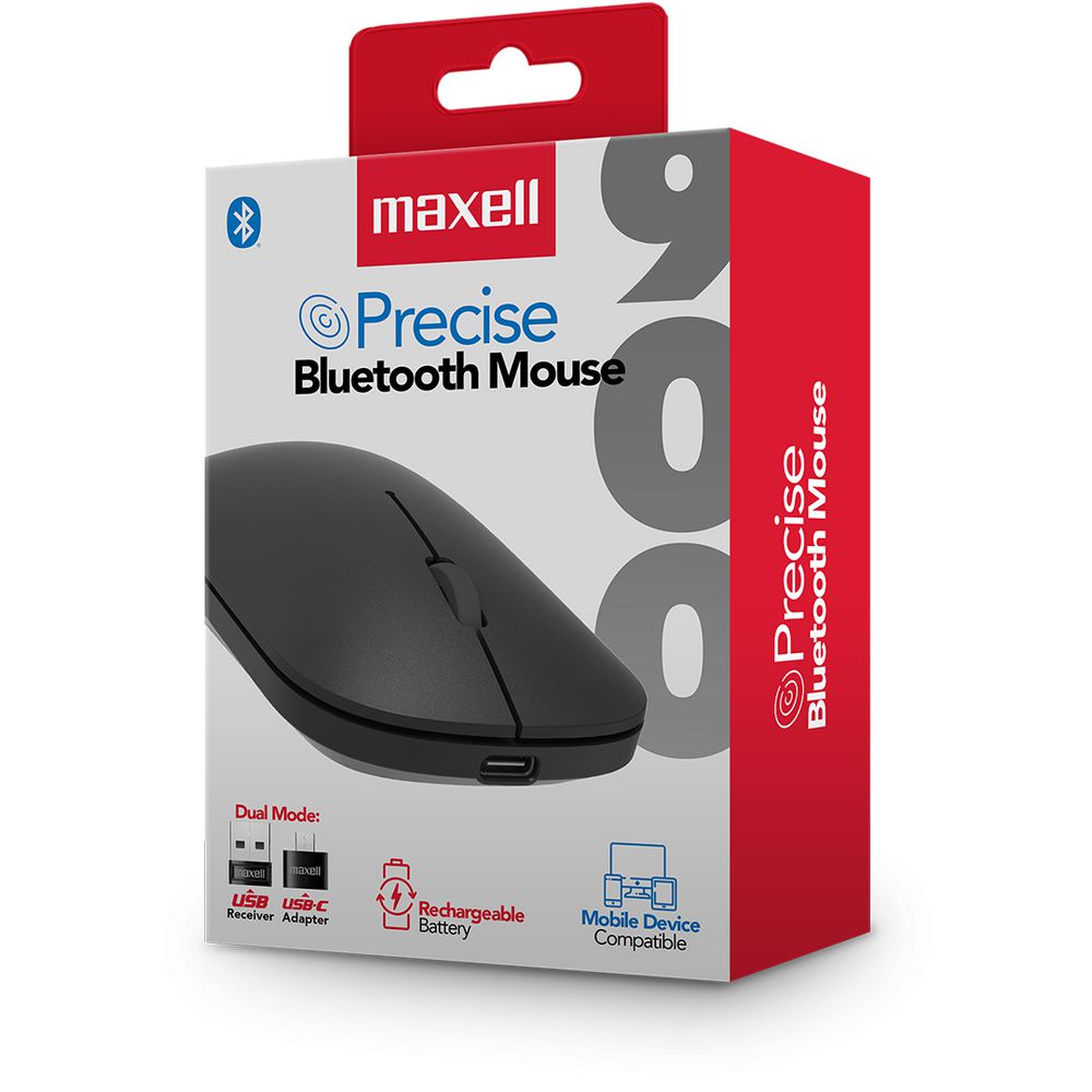 Mouse Bluetooth Inalámbrico Mowlbt900 MAXELL 348634 img #4
