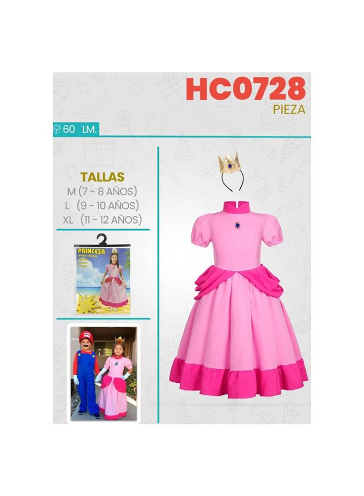 Disfraz Princesa Peach Niñas Halloween img #2