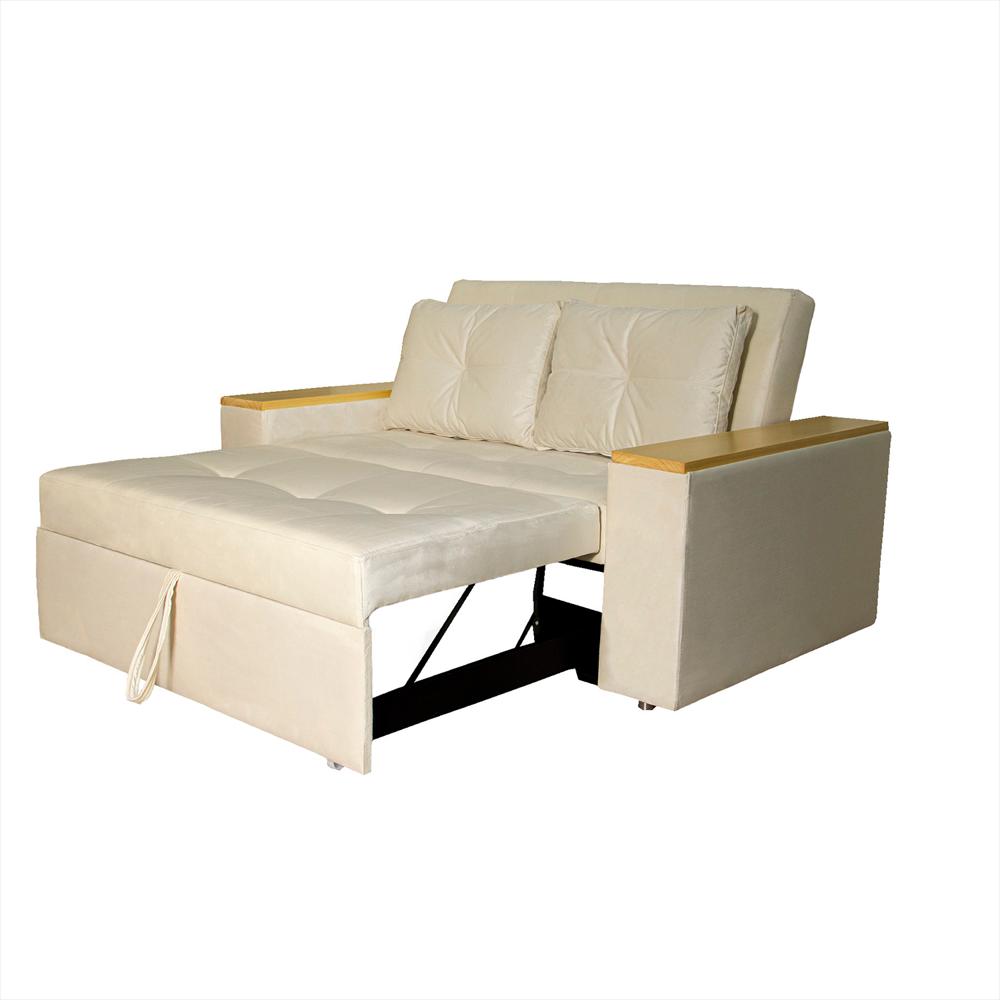 Sofá Cama Beige Inglés 3 Posiciones + 2 Cojines img #5