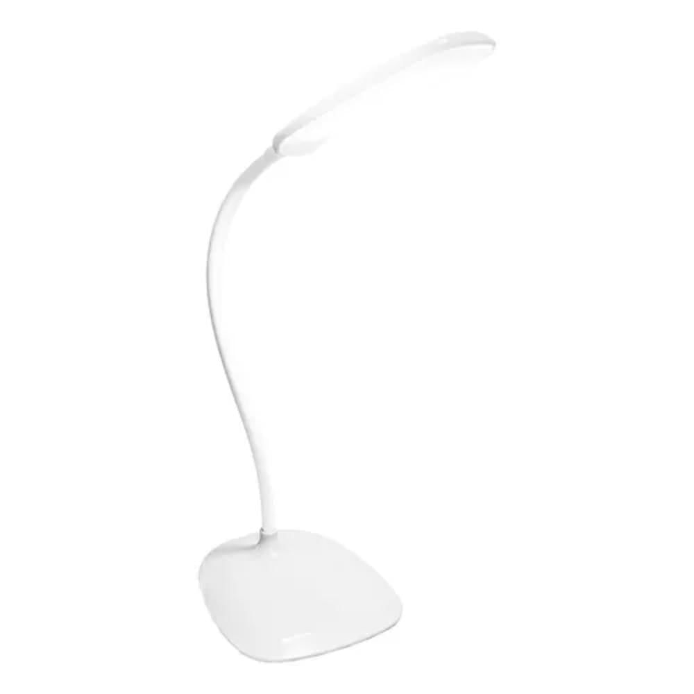 Lámpara De Mesa Escritorio Touch Recargable Potencia 5 W Blanco