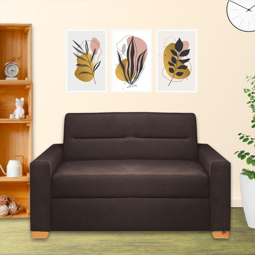 Sofa Cama Orquidea Herraje Aleman Chocolate img #2