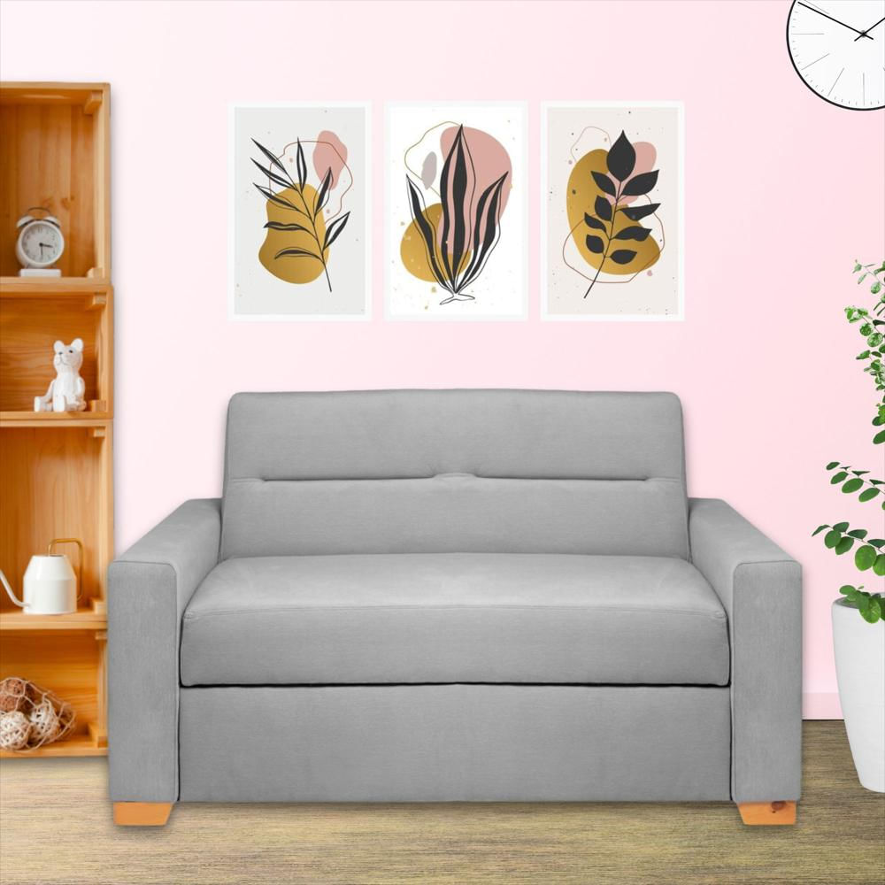 Sofa Cama Orquidea Herraje Aleman Gris img #2