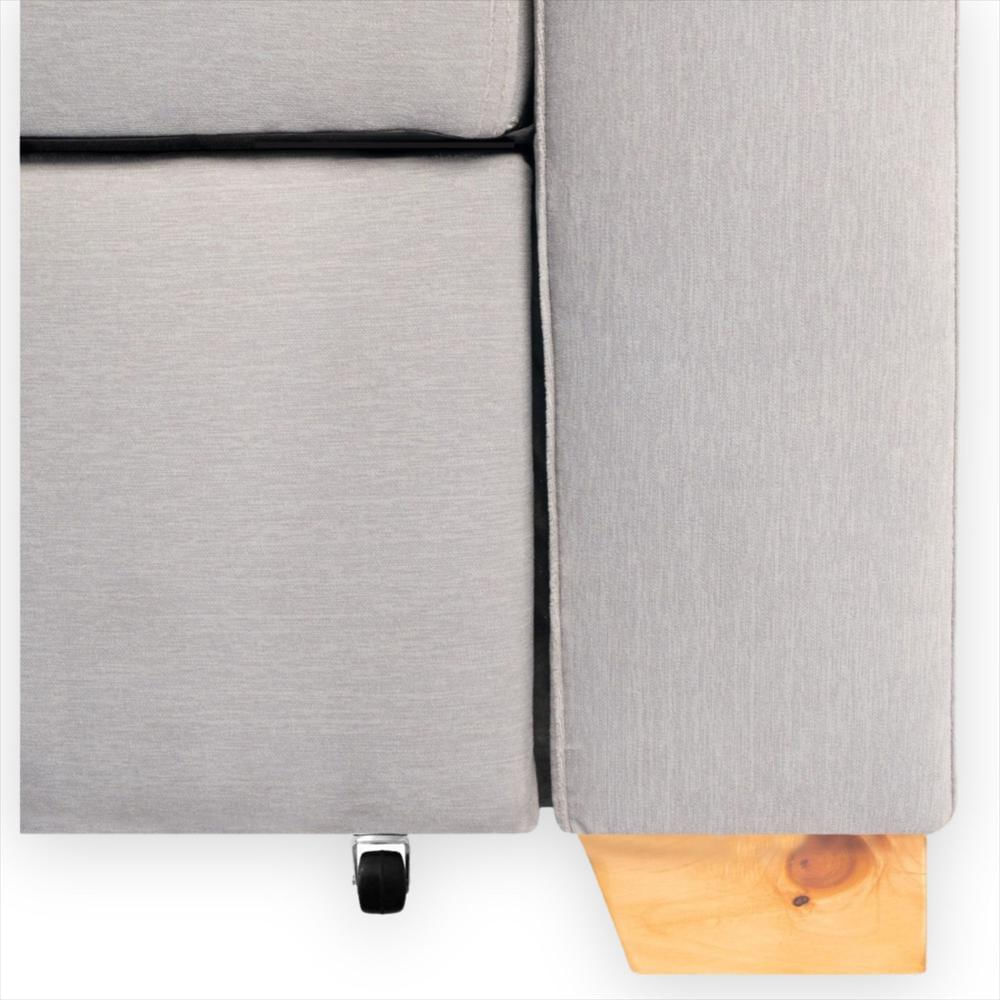 Sofa Cama Orquidea Herraje Aleman Gris img #5