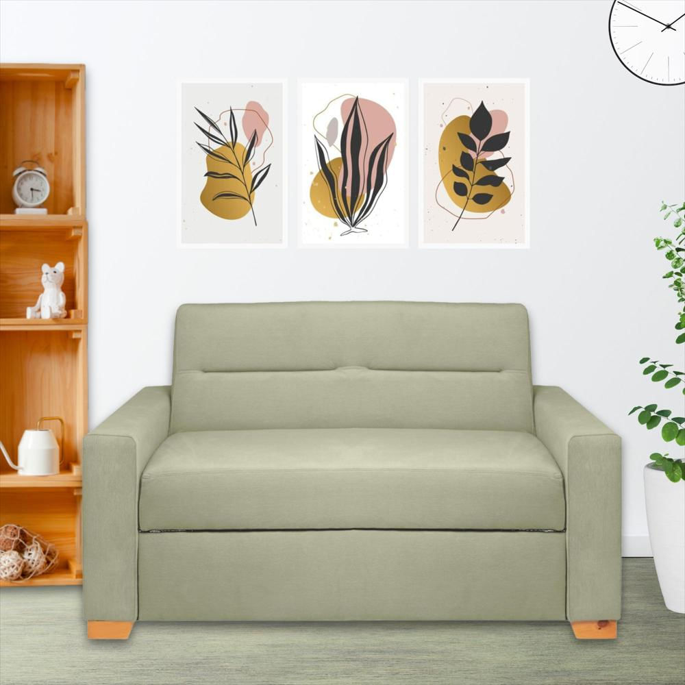 Sofa Cama Orquidea Herraje Aleman Beige img #2