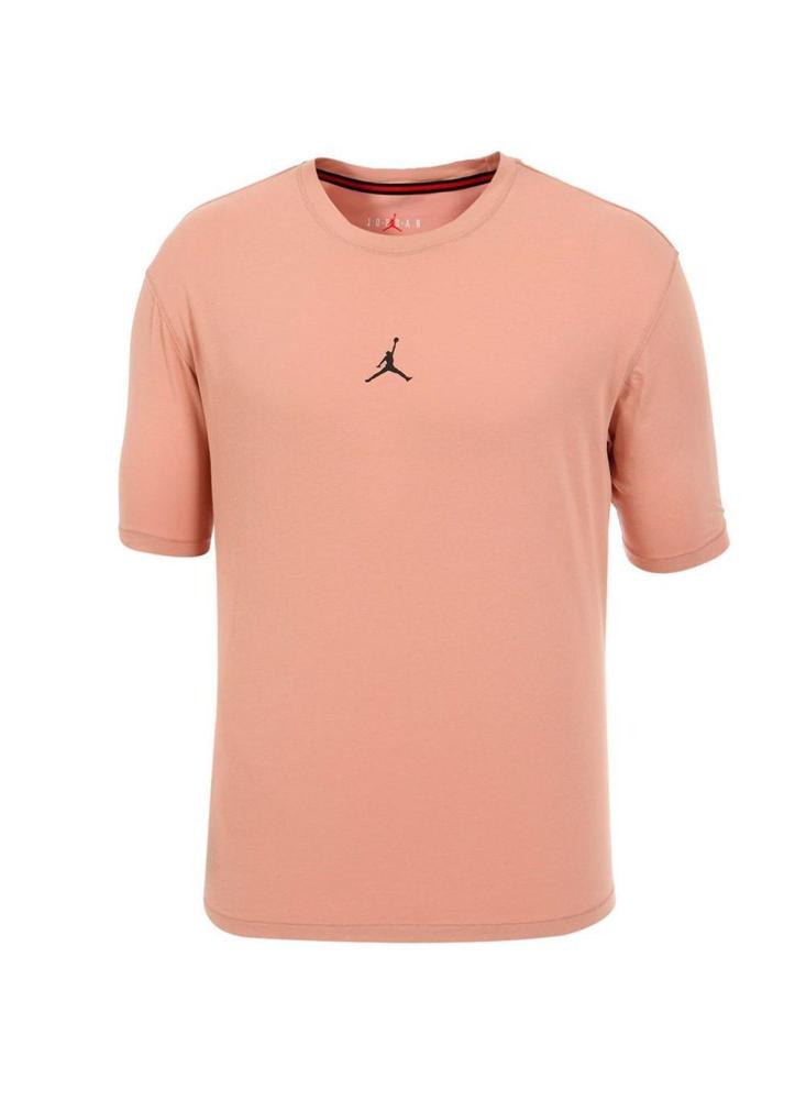 Camiseta Jordan Sport Dri Fit Short Sleeve Hombre Rosa img #2