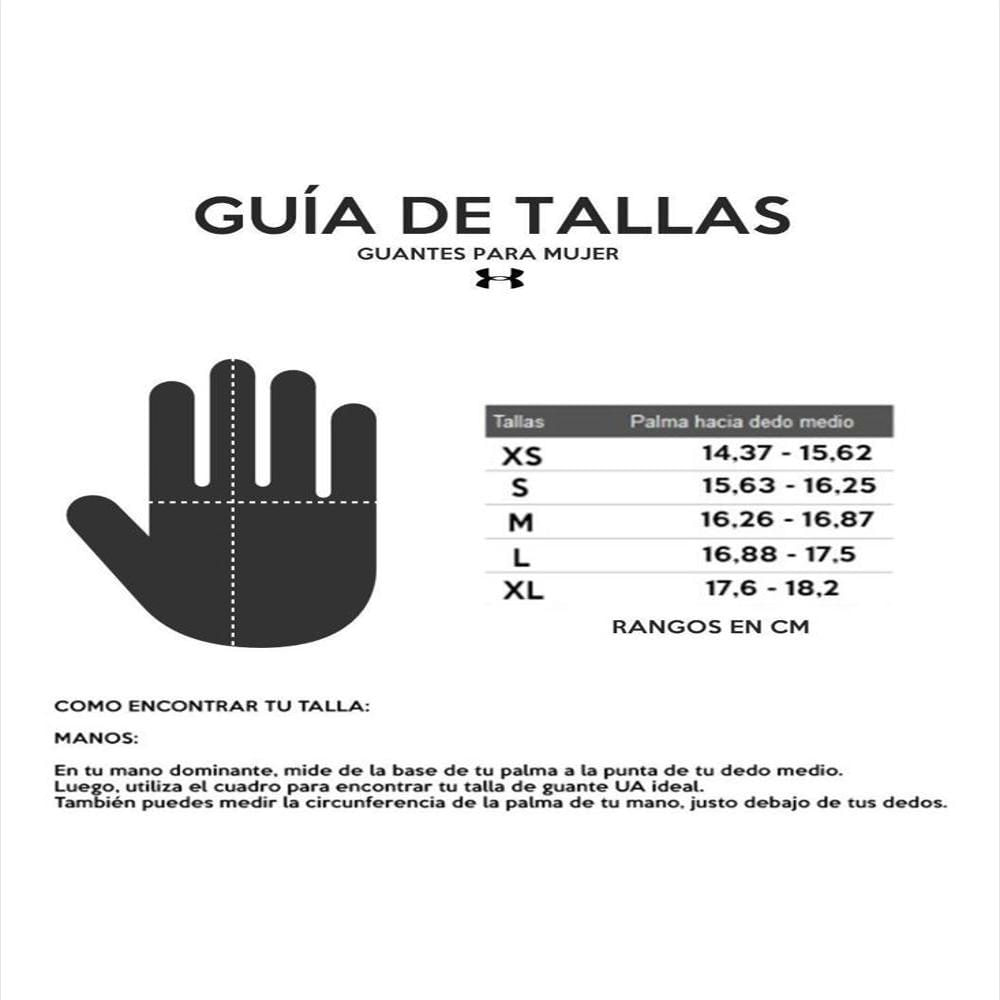 Guantes Under Armour Halftime Mujer Negro img #4