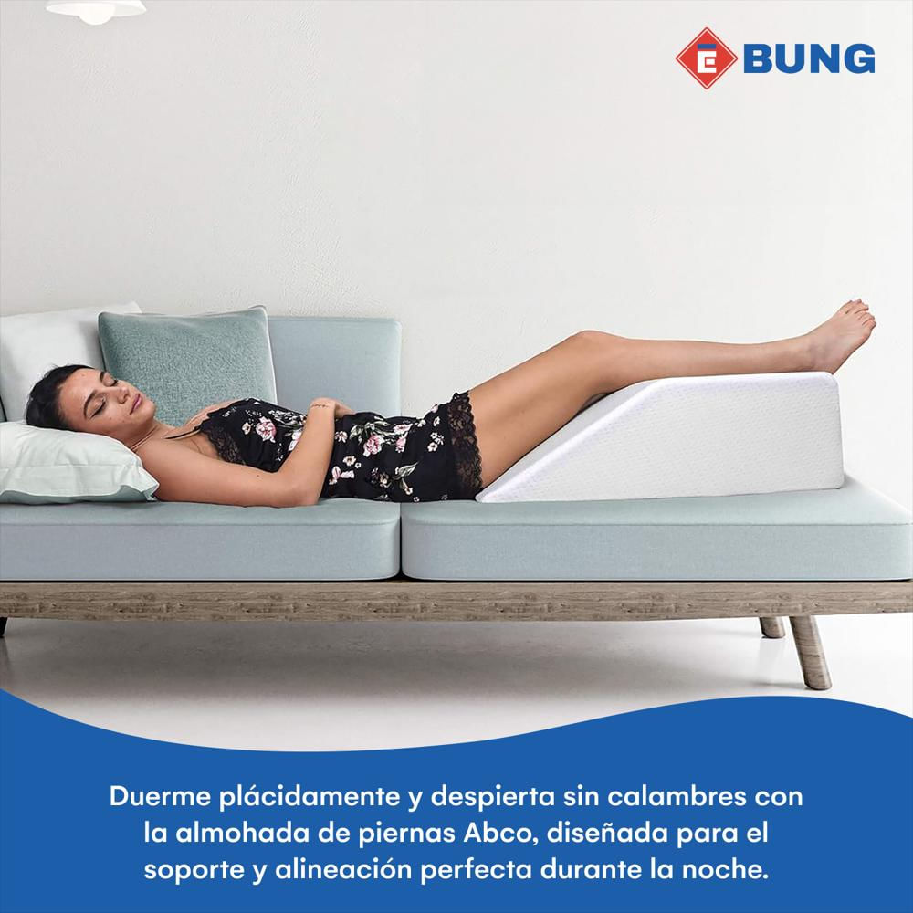 Almohada Cojin Para Elevar Piernas Memory Foam Ortopedica img #2
