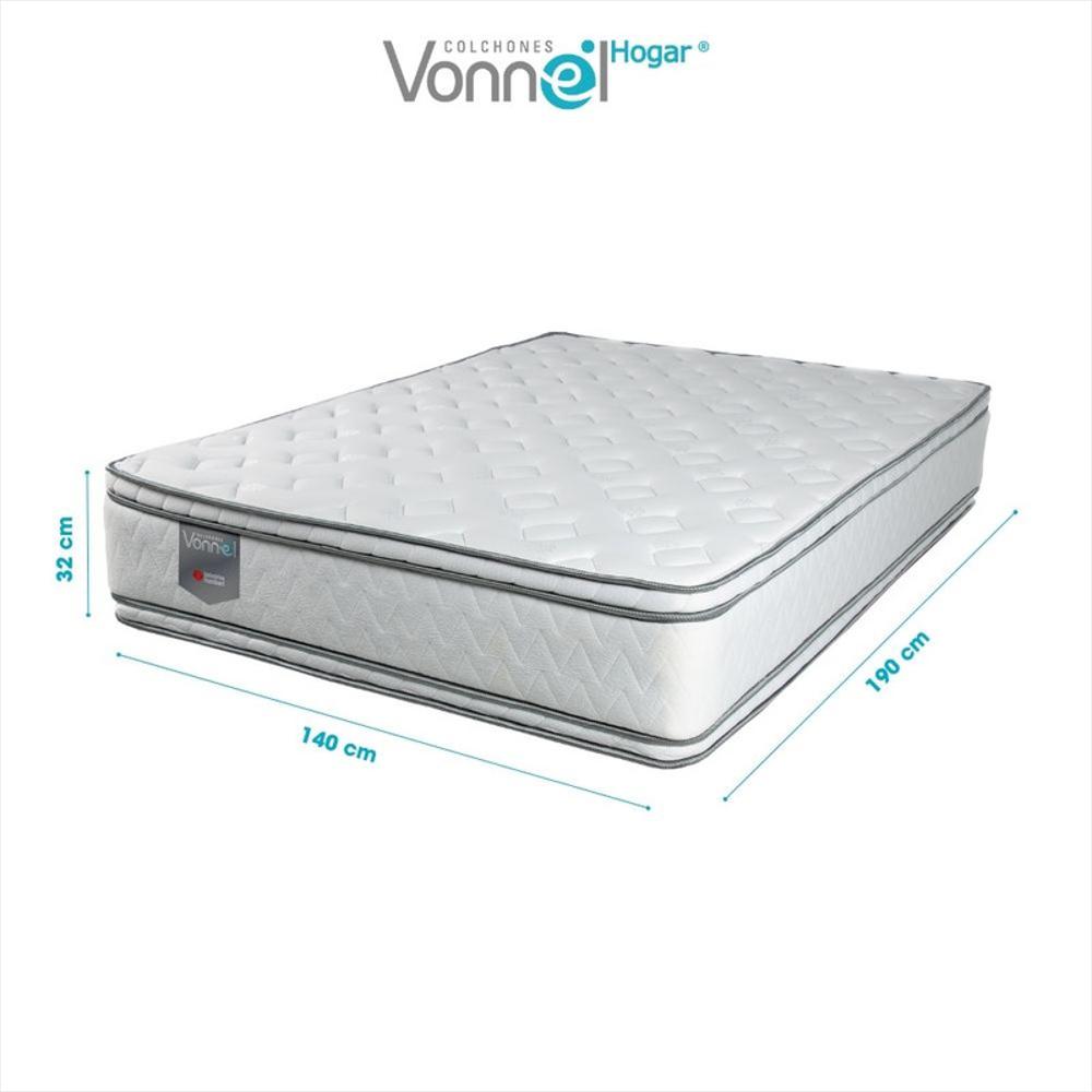 Colchón Marca Vonnel Doble (140 X 190 Cm ) Resortado Special Pillow img #2