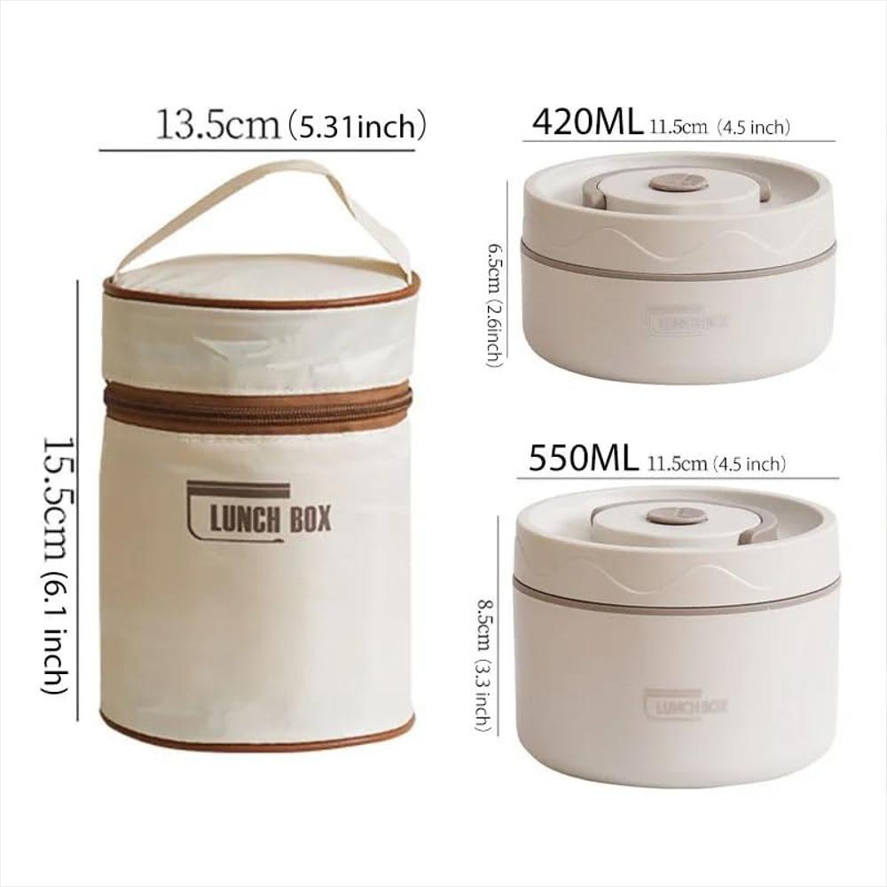 Bolso Lunch Box Térmico 2 Niveles img #2