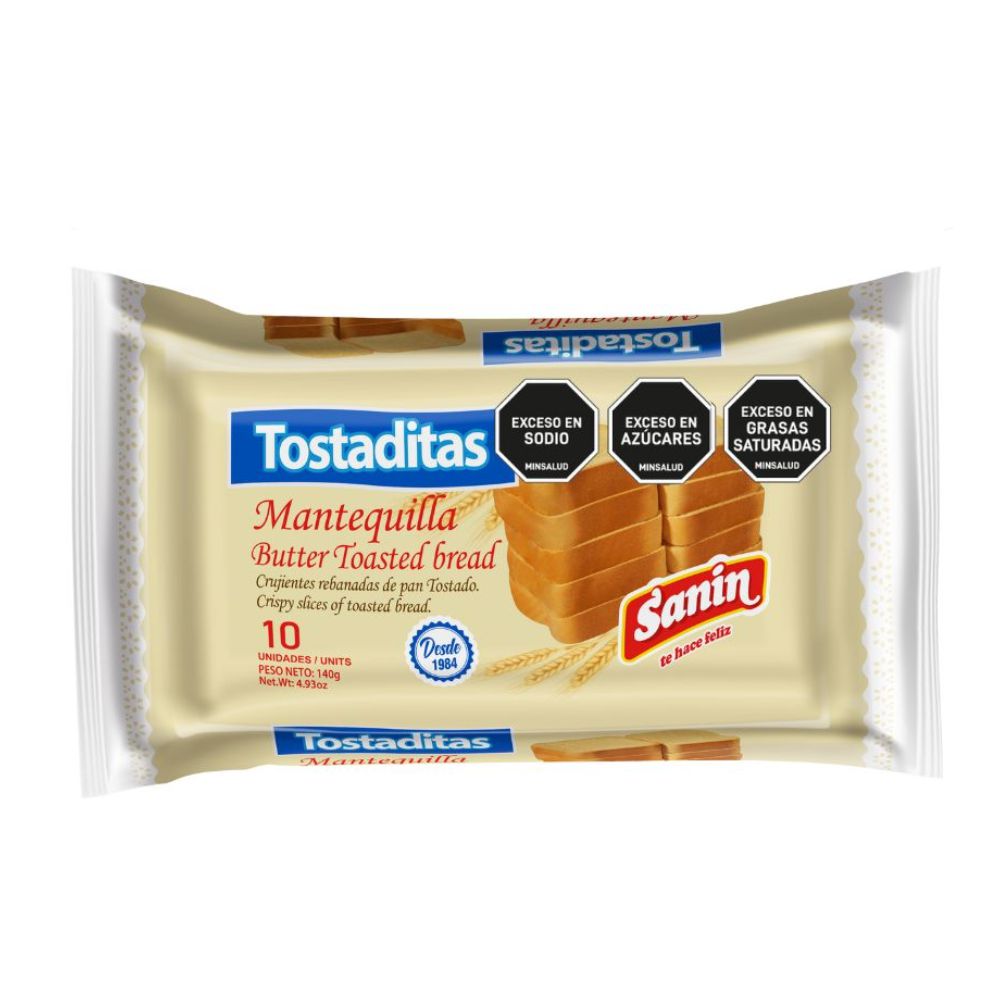 Tostaditas SANIN  (140  gr) img #1