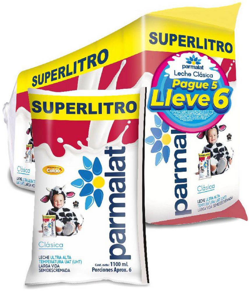 Leche PARMALAT OF Clasica PAG 5 LLEV 6 (5500  ml)