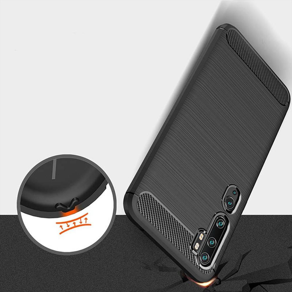 Funda Tipo Carbono Para Xiaomi Mi Note 10 / Mi Note 10 Pro img #3