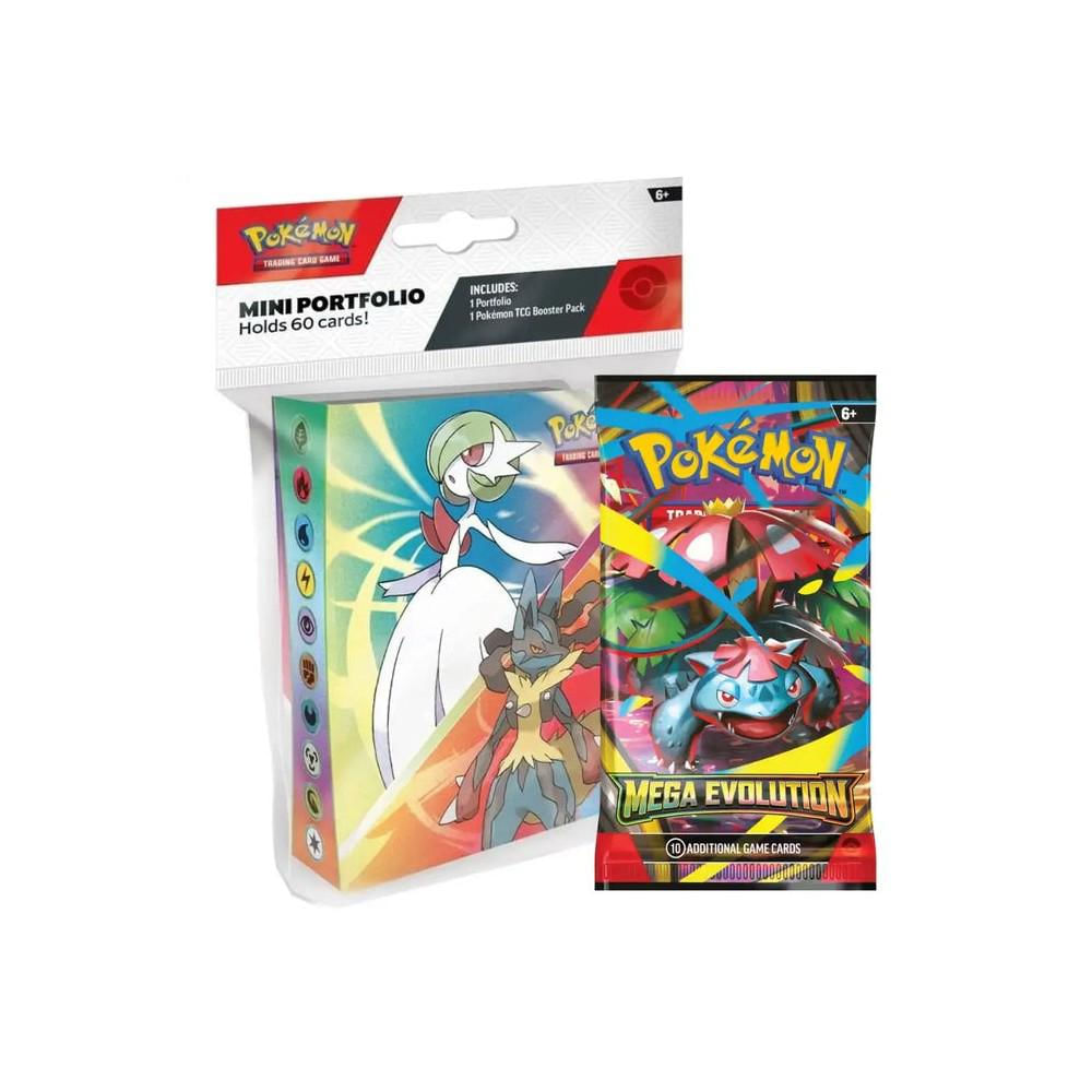 Mini Portafolio Megaevolucion + Sobre Pokemon Español img #1