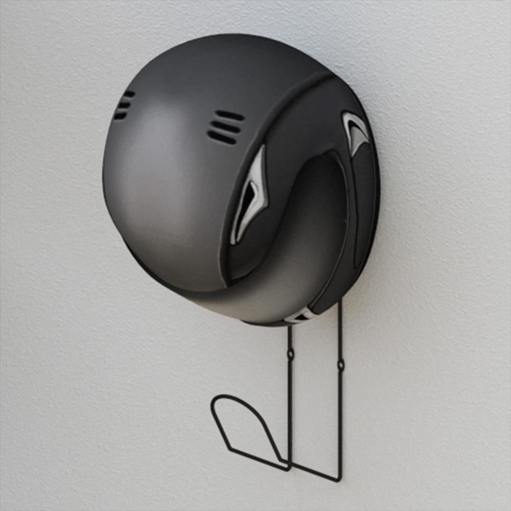 Soporte Para 2 Cascos Plastificado Negro img #3
