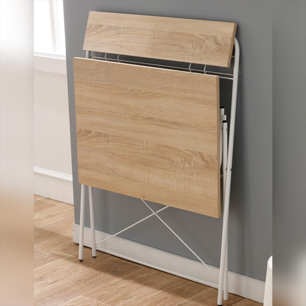 Escritorio Plegable Base Blanca Rustic Sand img #3