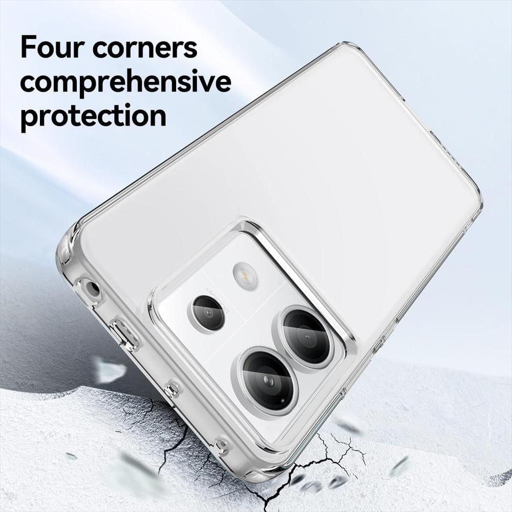 Funda Rígida Transparente Antichoque Para Xiaomi Poco X6 img #5