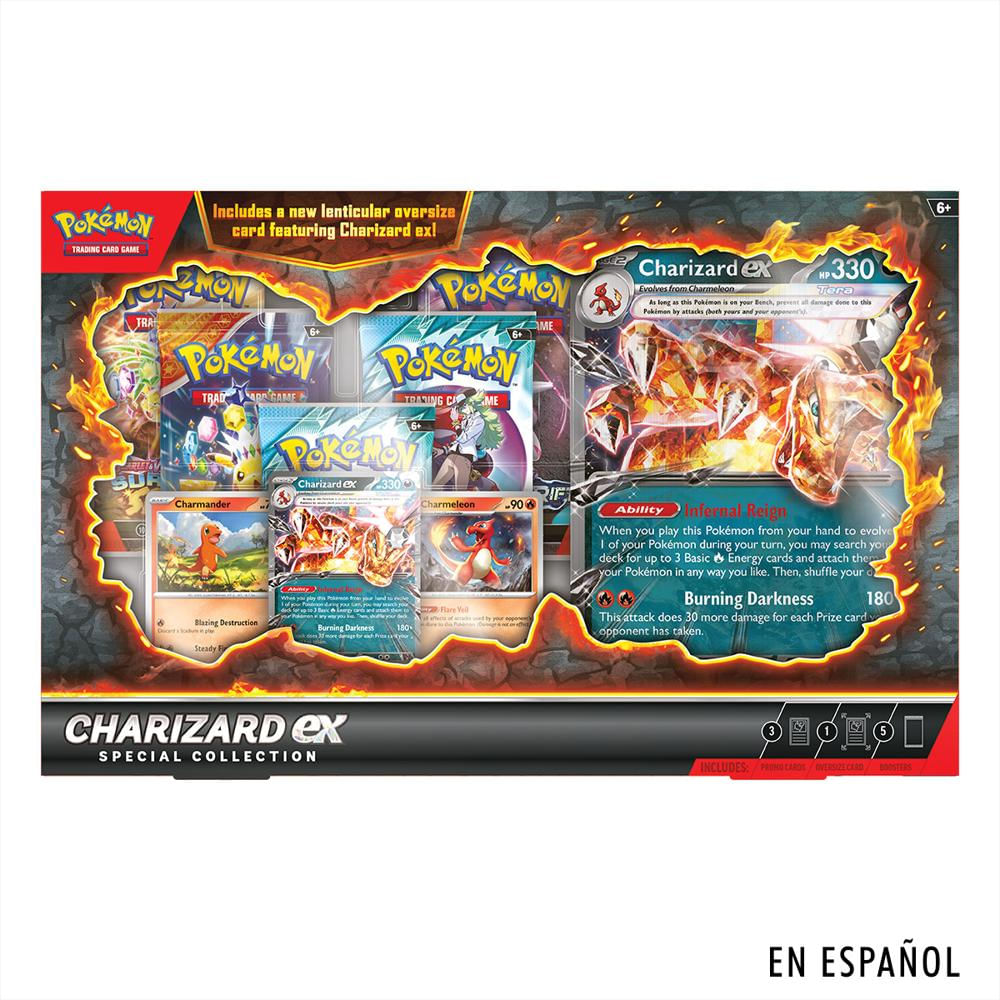 Cartas De Pokemon Tcg Charizard Ex Special Col Spa img #1