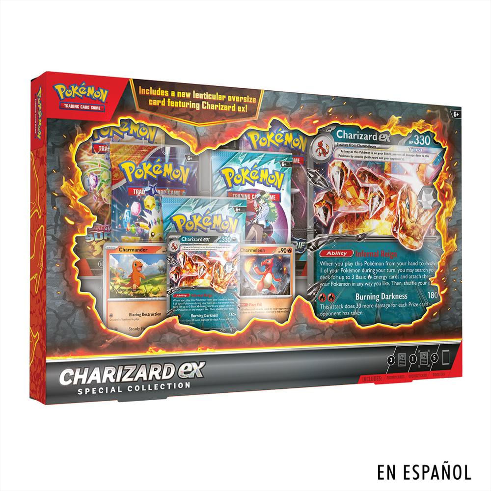 Cartas De Pokemon Tcg Charizard Ex Special Col Spa img #3
