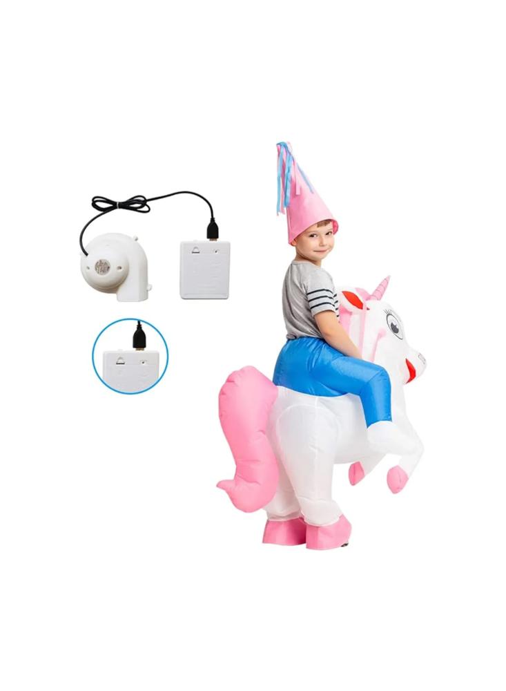 Disfraz Inflable De Unicornio Goosh Para Niños img #3