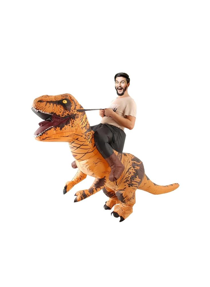 Disfraz De Dinosaurio T Rex Inflable img #1