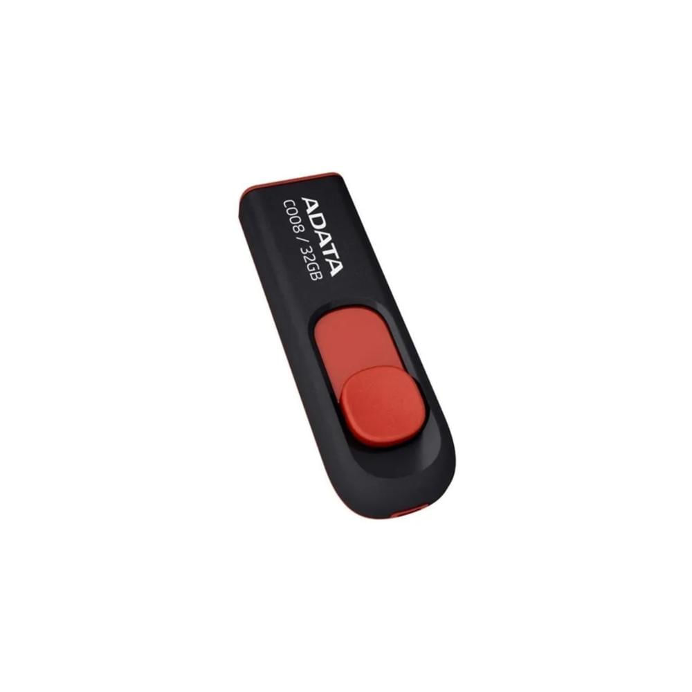 Memoria Usb Adata 2.0 C008 Retráctil 32Gb Negra img #4