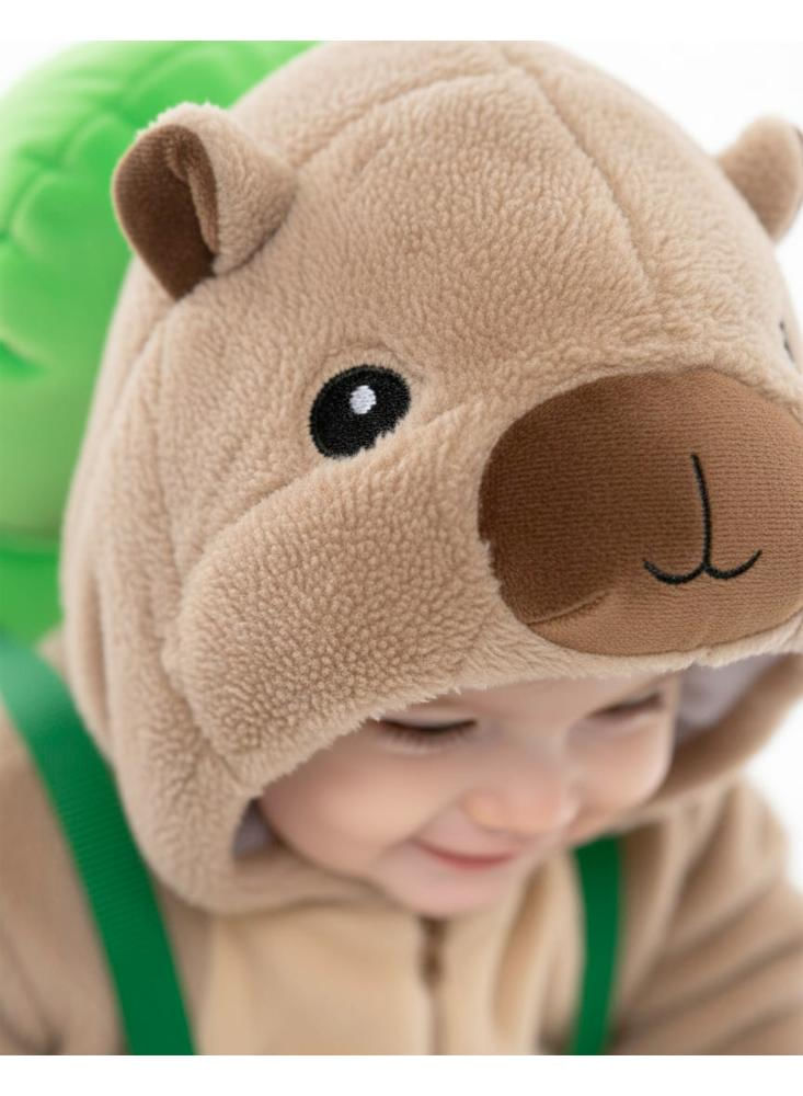 Disfraz Bebe Capibara Mochila De Tortuga img #2