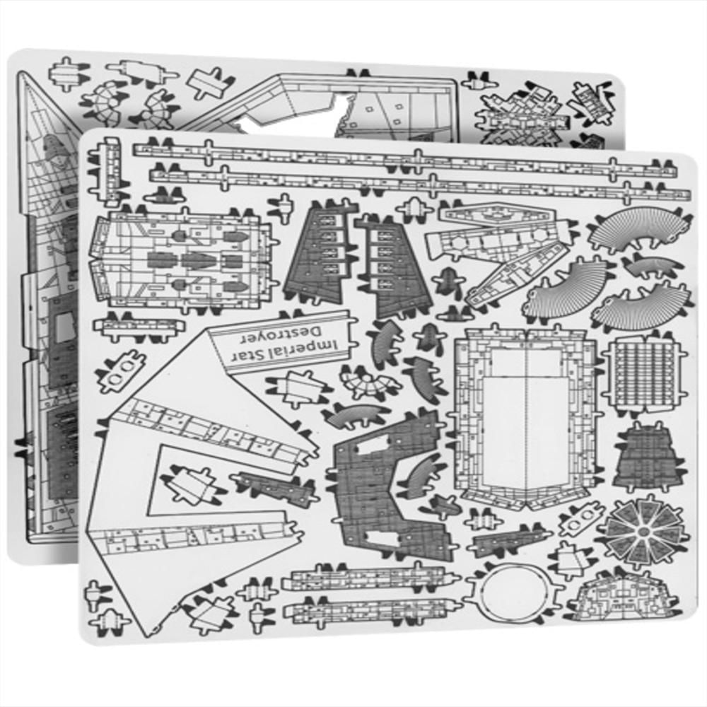 Modelo Para Armar Destructor Imperial Metal Earth img #3