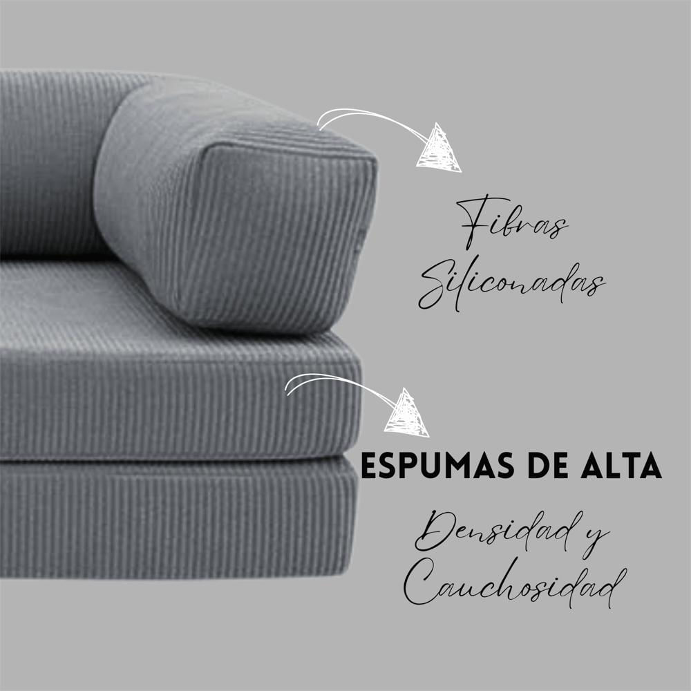 Sofá Cama Teddy Gris Petfriendly img #3
