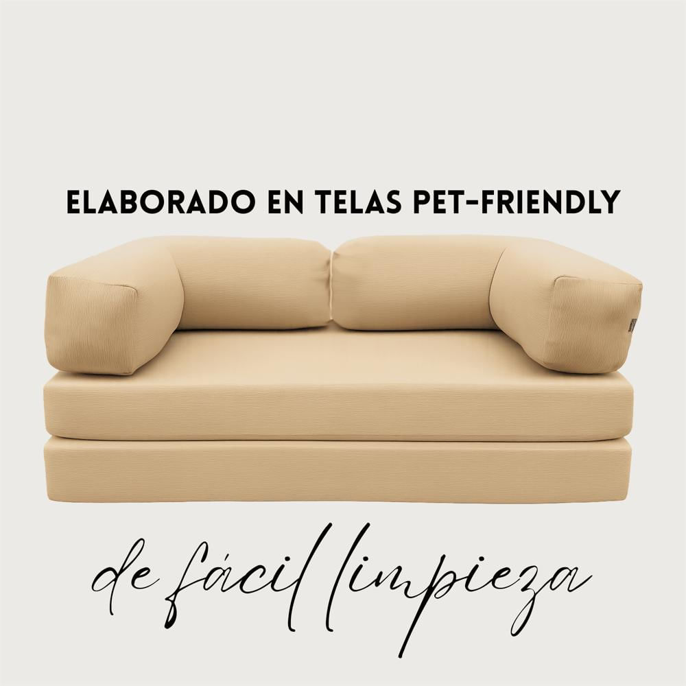 Sofá Cama Teddy Beige Petfriendly img #3