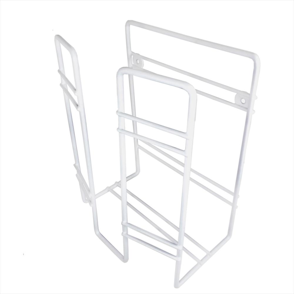 Organizador De Ganchos Pared Y Piso Blanco img #3