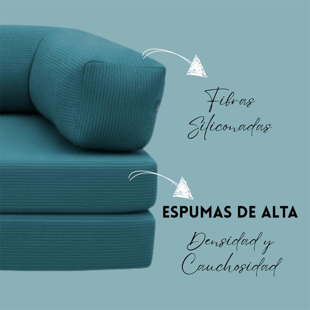 Sofá Cama Teddy Turquesa Petfriendly img #3