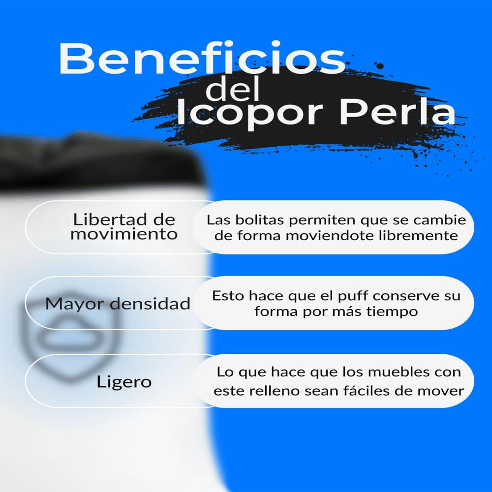 Relleno Icopor Perla Estilo Relax img #3
