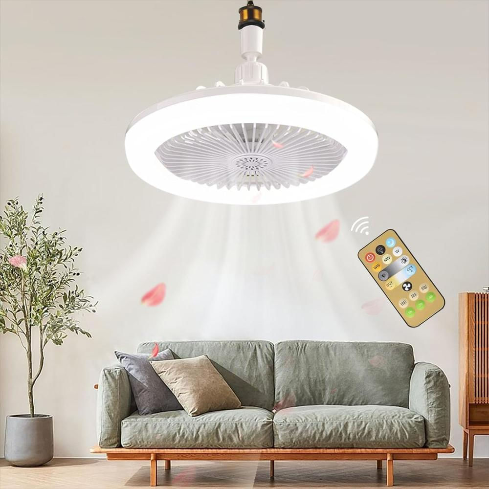Ventilador De Techo Aire Luz Led Con Control 2 En 1 img #1